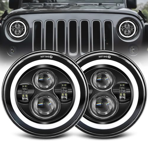 Best Halo Headlights for Jeep Wrangler Jk