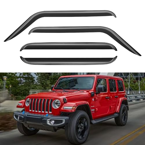 Best Rain Guards for Jeep Wrangler