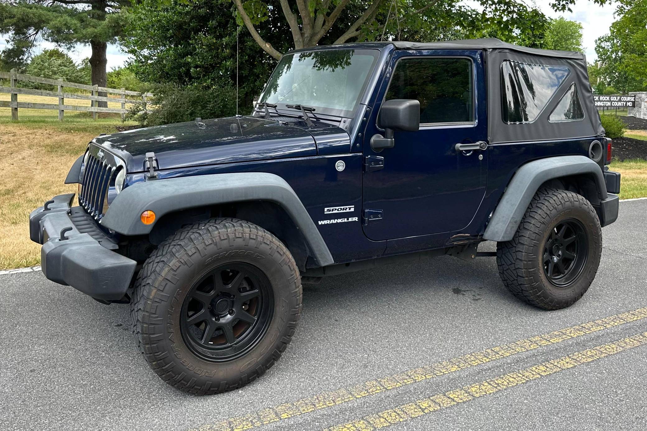 2013 Jeep Wrangler 2 Door Soft Top