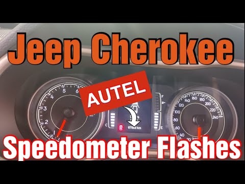 2014 Jeep Cherokee Odometer Flashing