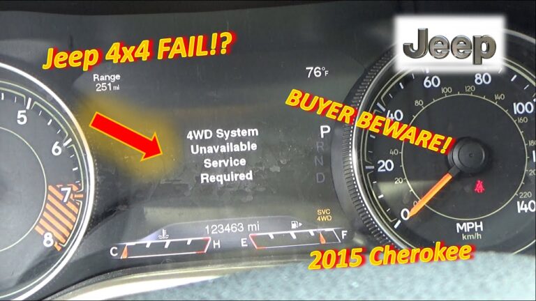 2015 Jeep Cherokee Transmission Problems