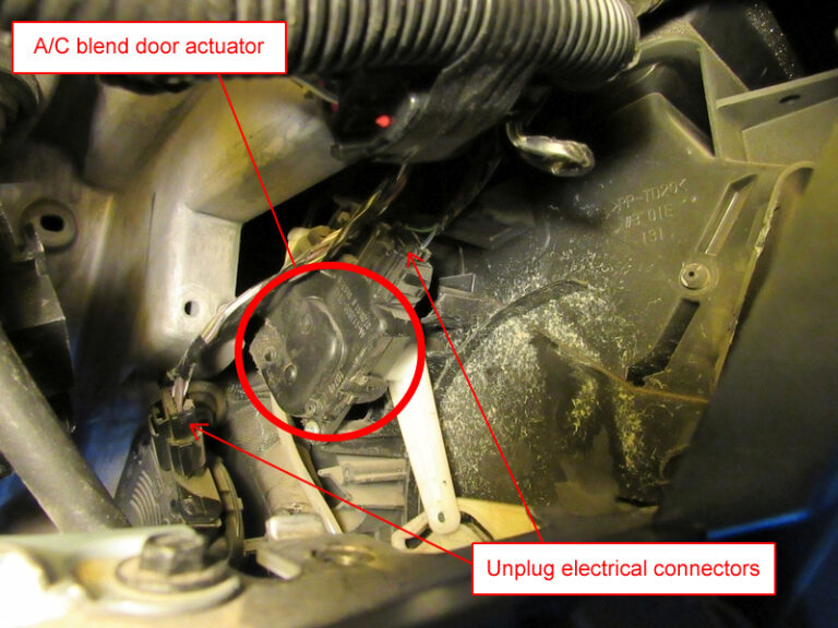 2015 Jeep Wrangler Blend Door Actuator