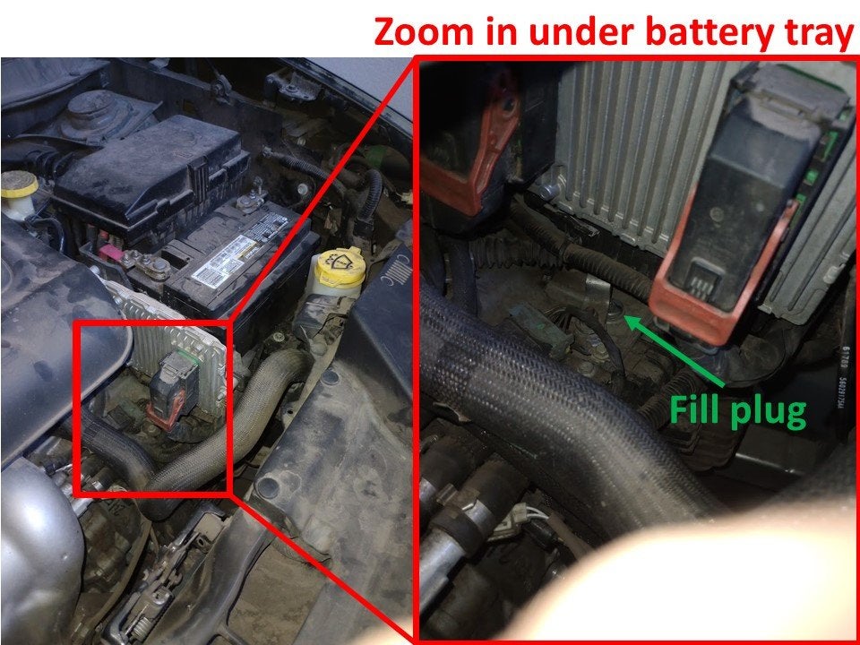 2016 Jeep Cherokee Transmission Fluid Dipstick Location
