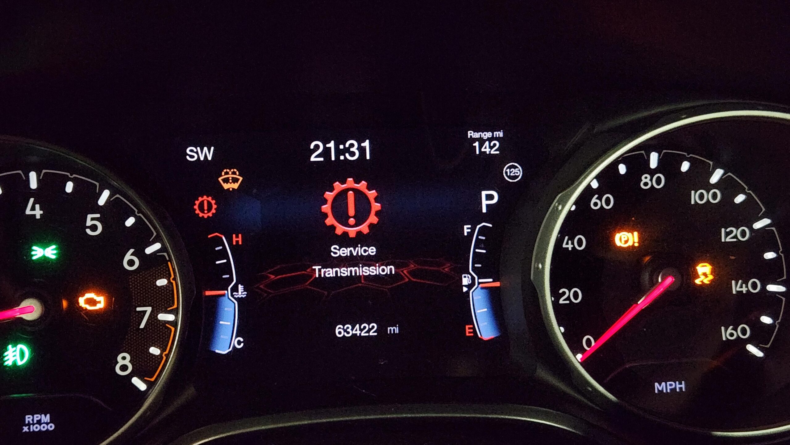 2018 Jeep Compass Transmission Problems