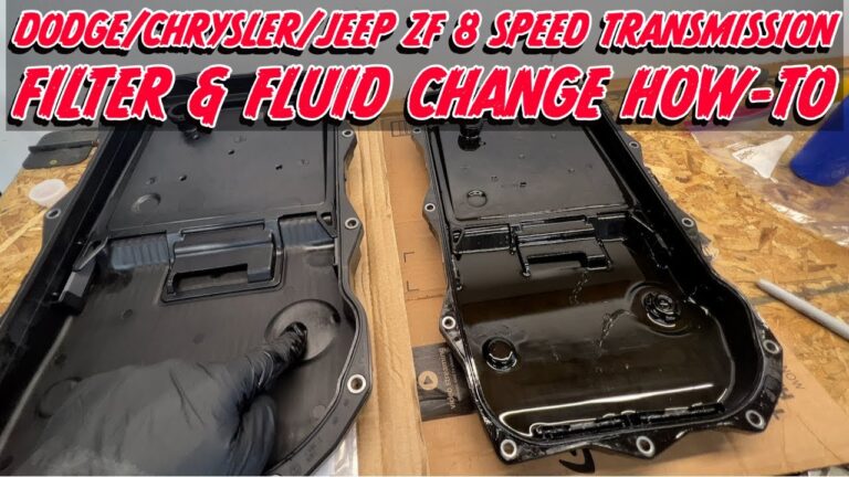 2018 Jeep Grand Cherokee Transmission Fluid Change