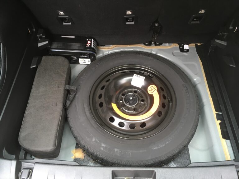 2018 Jeep Renegade Spare Tire