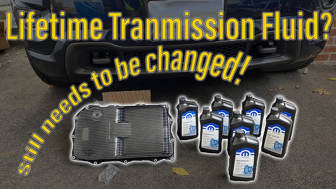 2020 Jeep Grand Cherokee Transmission Fluid Change
