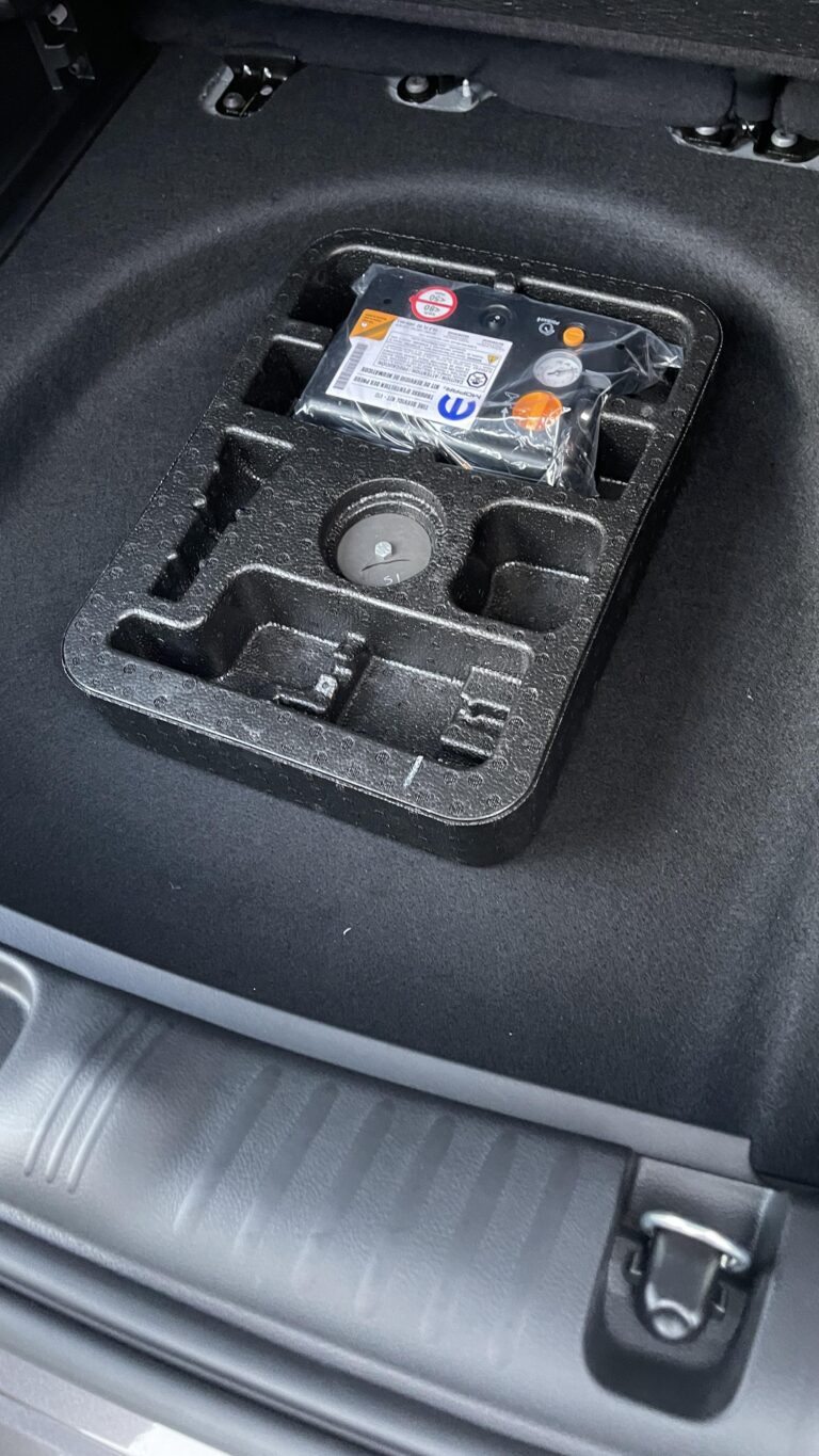 2022 Jeep Compass Spare Tire Location