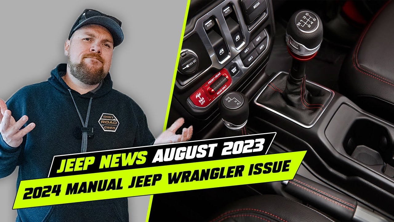 2024 Jeep Wrangler Manual Transmission