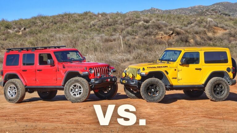 4 Door Jeep Vs 2 Door