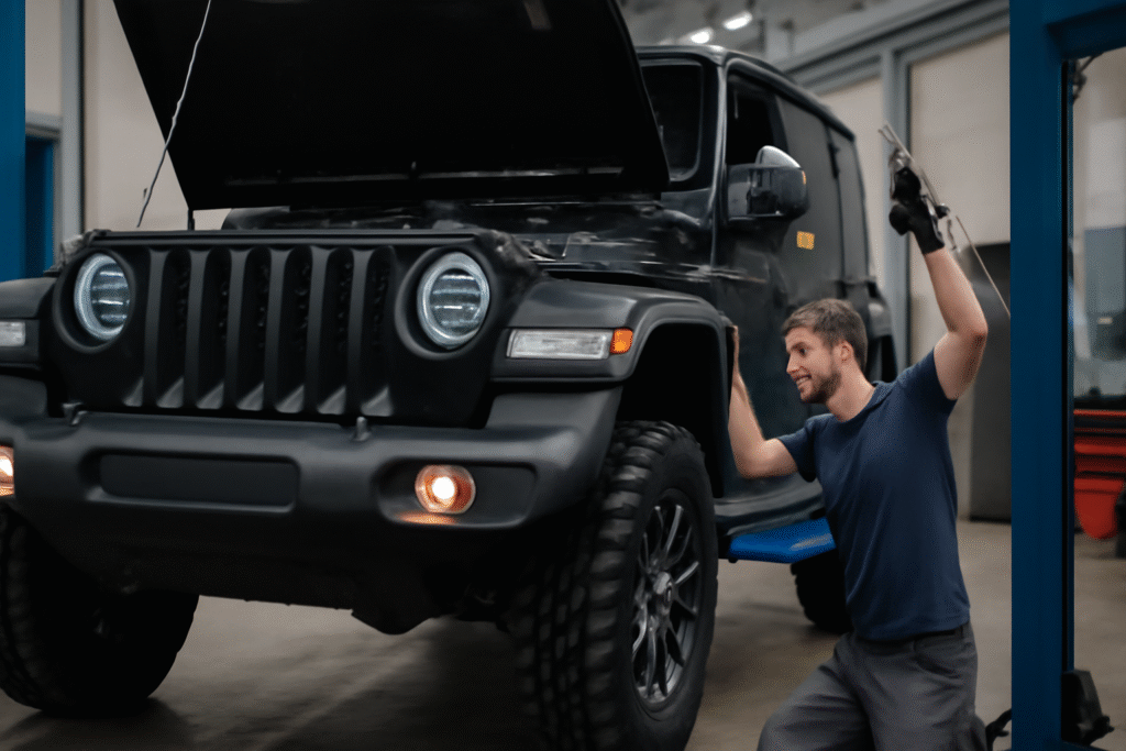 How to Fix the Reverse on a Jeep