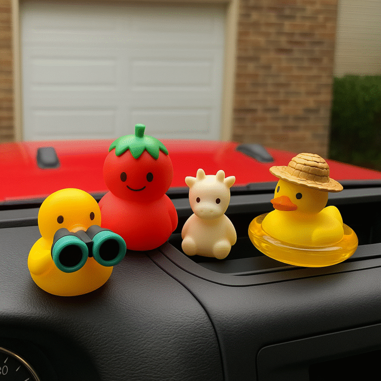 How to Keep Ducks on Jeep Dash