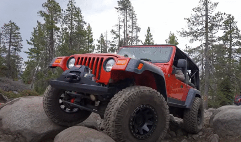 To make a Jeep Wrangler ride smoother, you can upgrade the suspension system and tires.