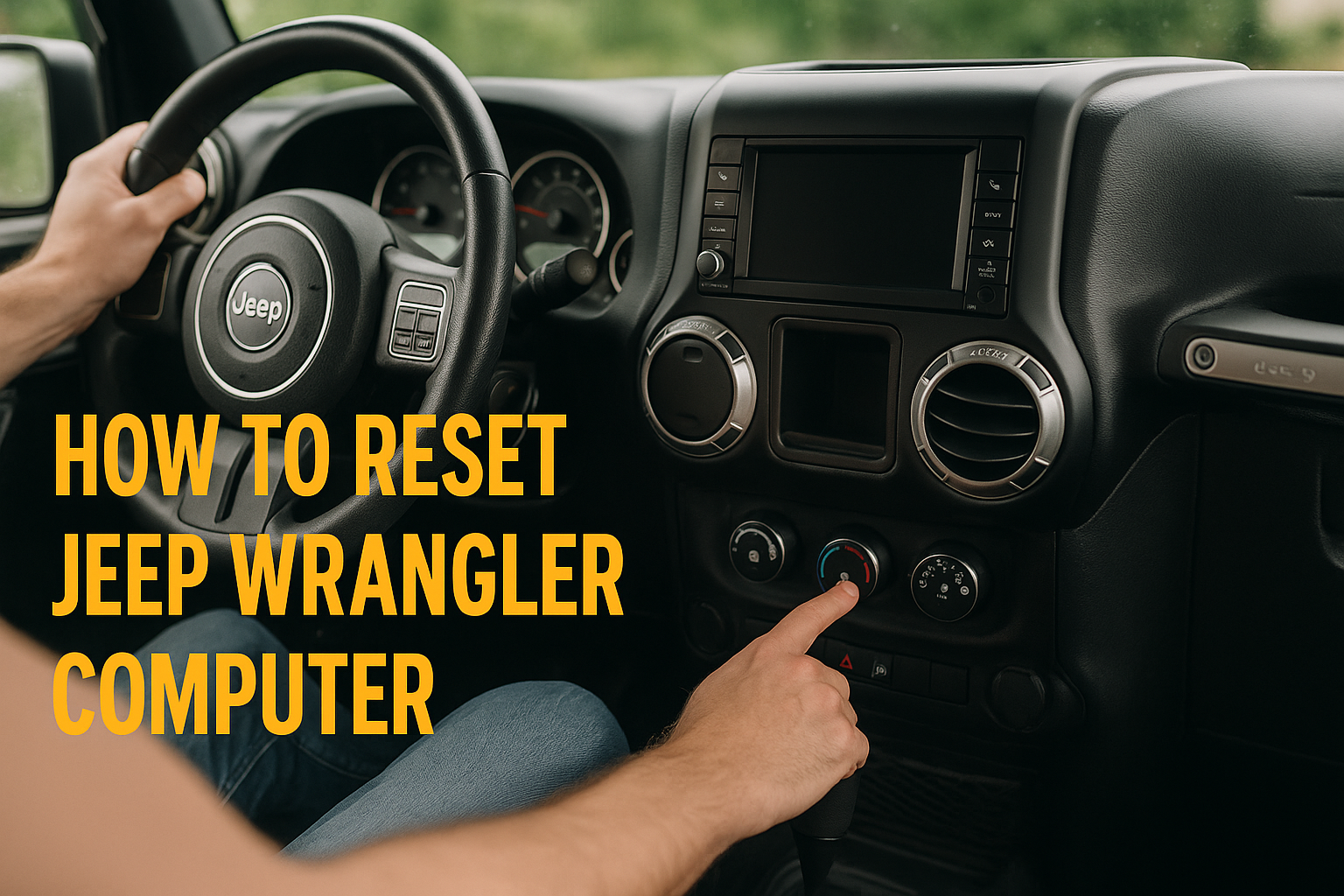 How to Reset Jeep Wrangler Computer: Quick and Easy Guide