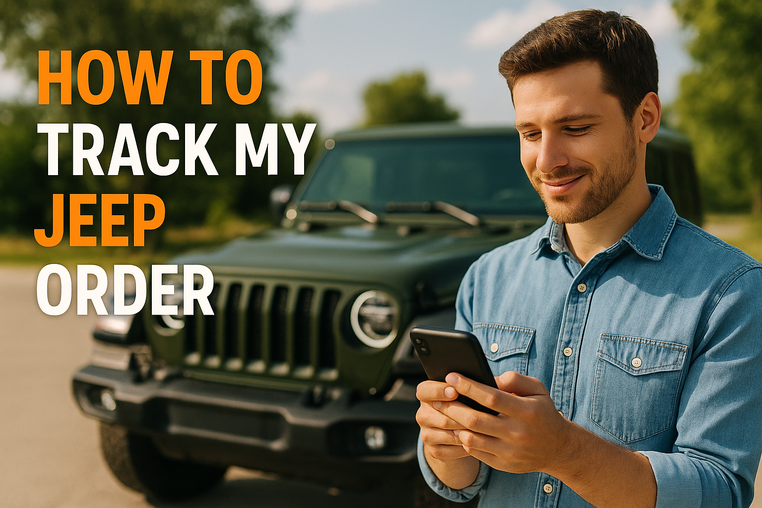How to Track My Jeep Order: Quick & Easy Guide