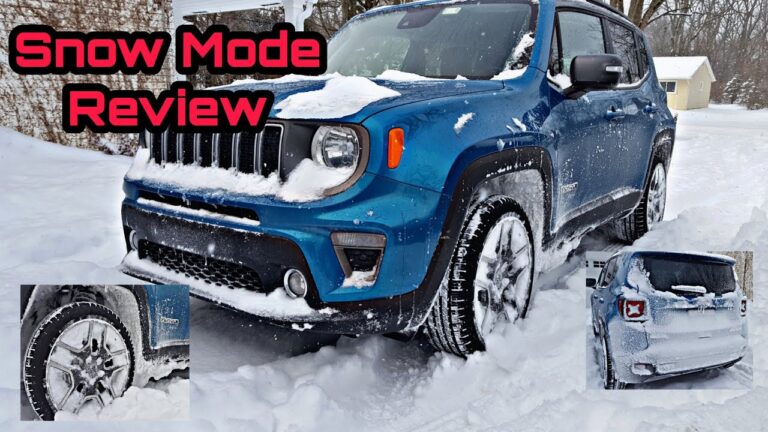 Are Jeep Renegades Good in Snow