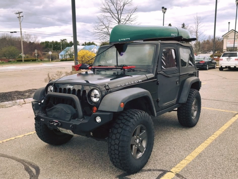 Canoe Rack for Jeep Wrangler