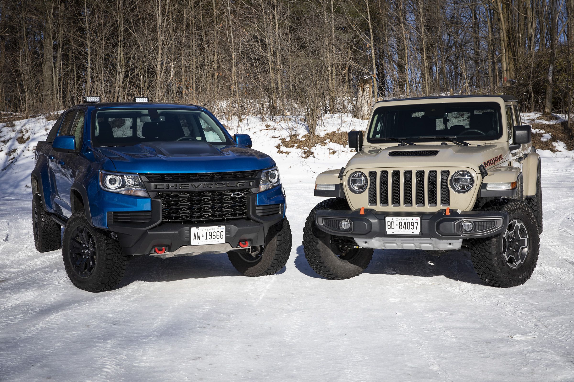 Chevy Colorado Vs Jeep Gladiator
