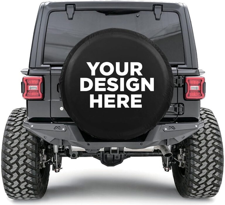 Custom Spare Tire Cover for Jeep Wrangler