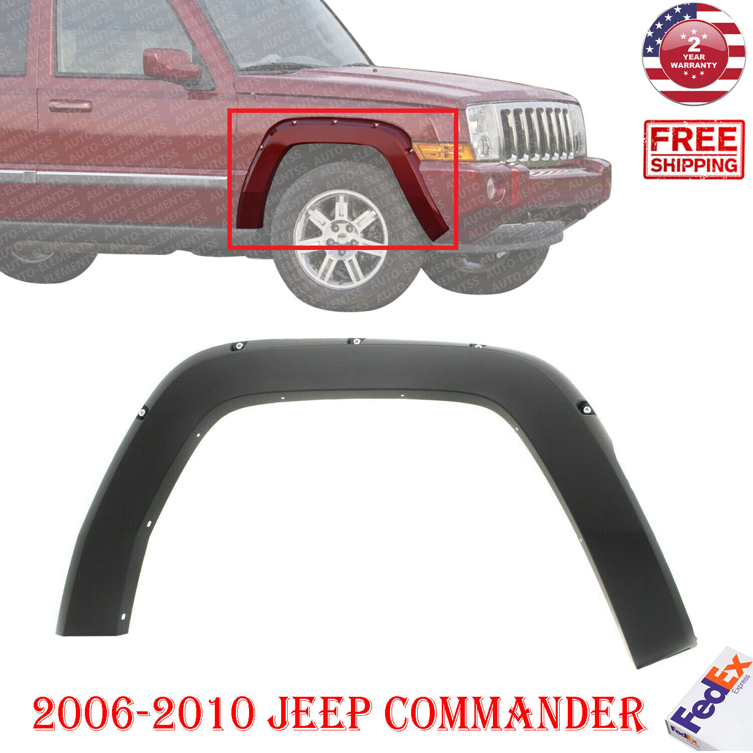 Fender Flares for Jeep Commander: Upgrade Your Ride