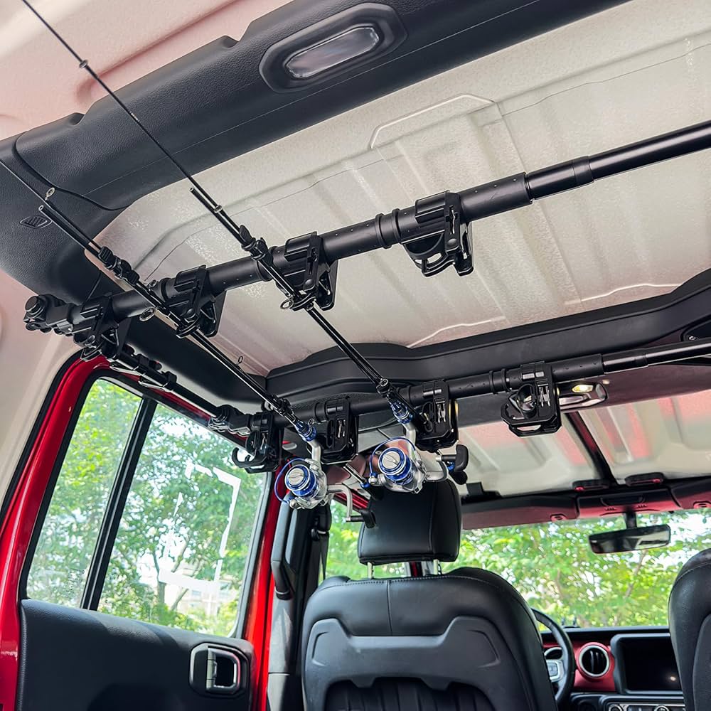 Fishing Pole Rack for Jeep: Maximize Your Adventure Storage