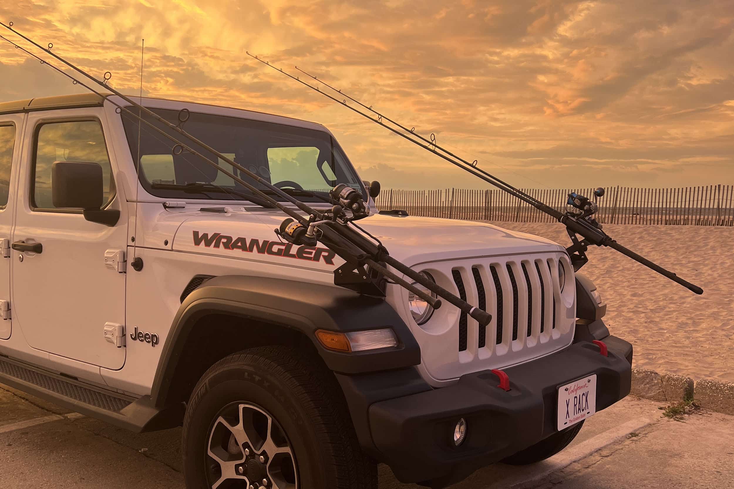 Fishing Rod Holder Jeep Wrangler