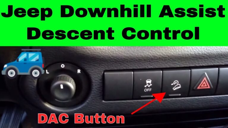 Hill Start Assist Jeep Wrangler