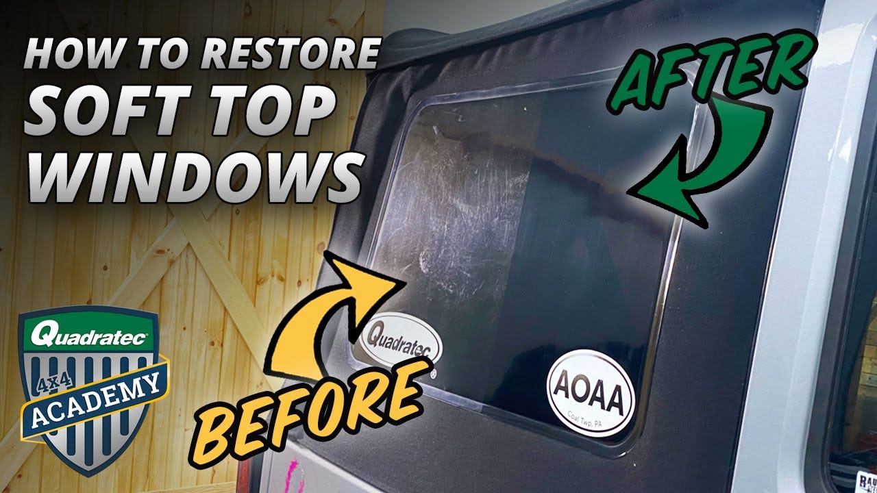How Do You Clean Jeep Soft Top Windows