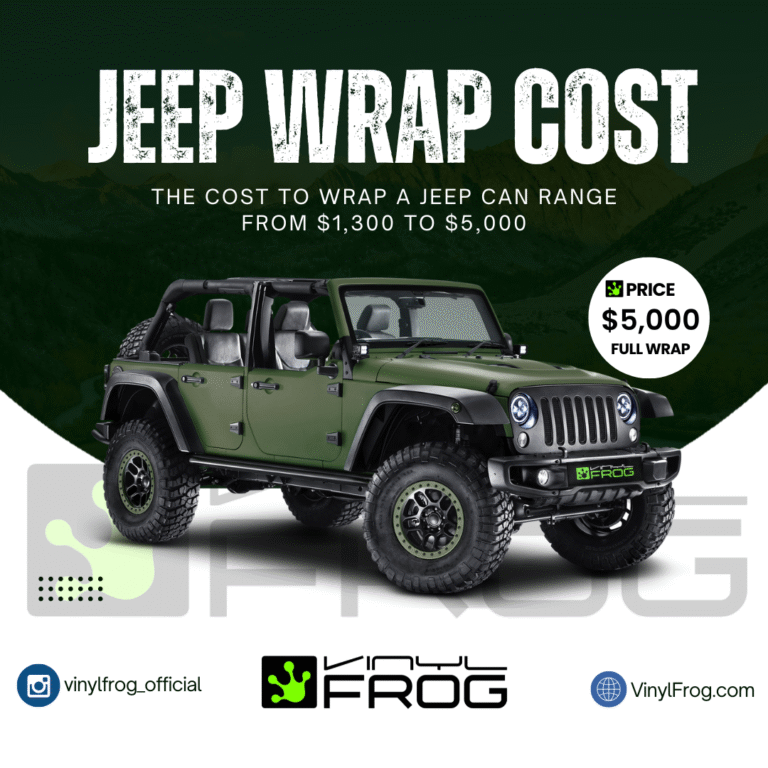 How Much is It to Wrap a Jeep Wrangler