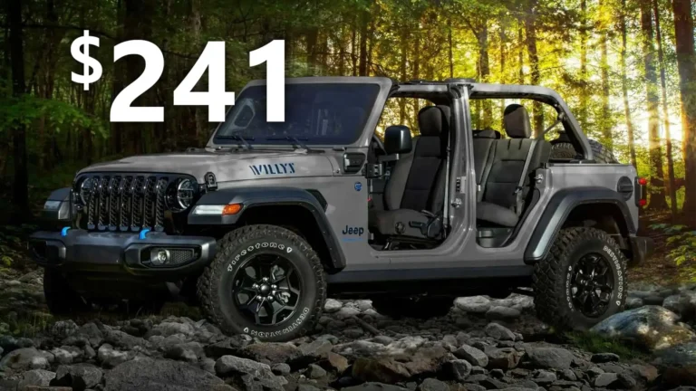 How Much to Lease a Jeep Wrangler
