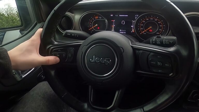 How to Change Jeep Km to Miles