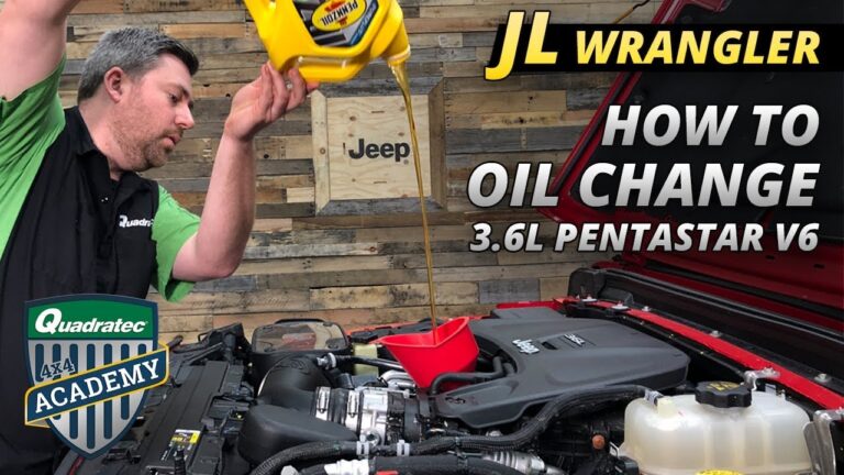 How to Change Oil in Jeep Wrangler