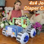 How to Make a Jeep Diaper Cake: Step-by-Step Guide
