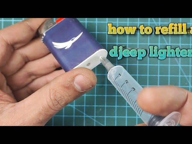 How to Refill Djeep Lighter