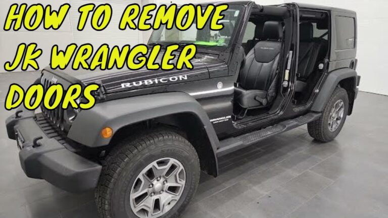 How to Remove Doors from Jeep