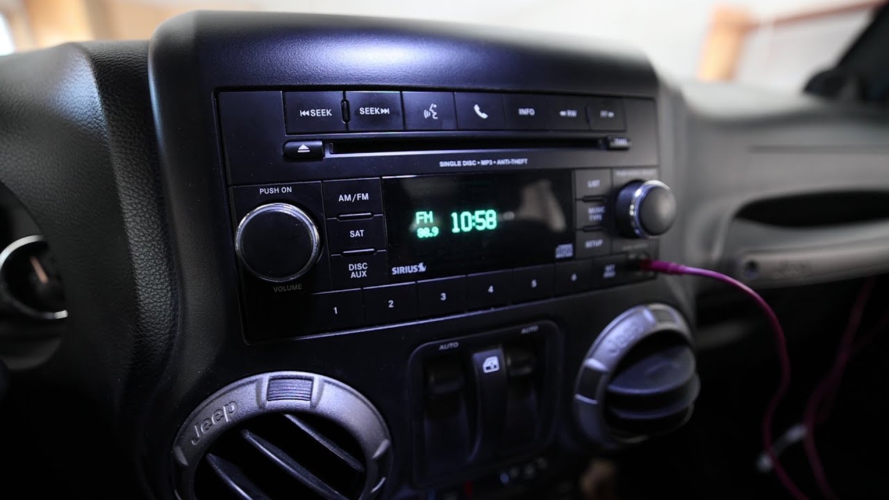 How to Reset Jeep Radio