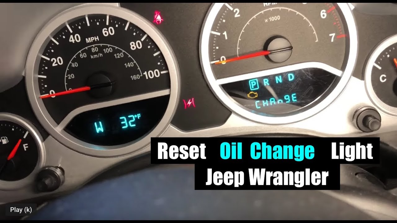 How to Reset Oil Life 2014 Jeep Wrangler: Easy Guide