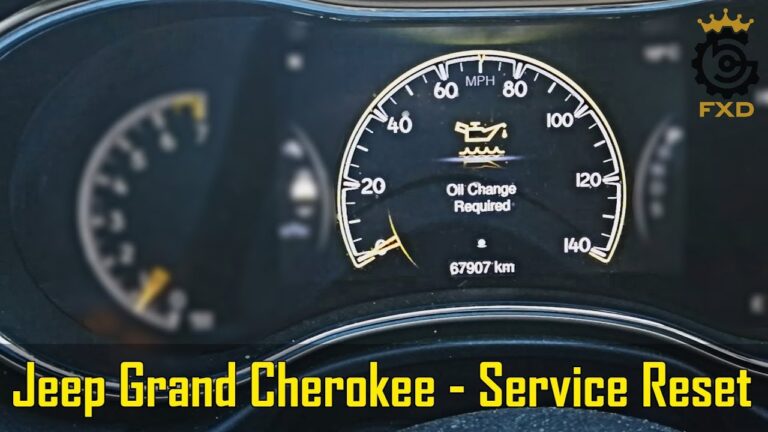 How to Reset Oil Life in 2015 Jeep Grand Cherokee