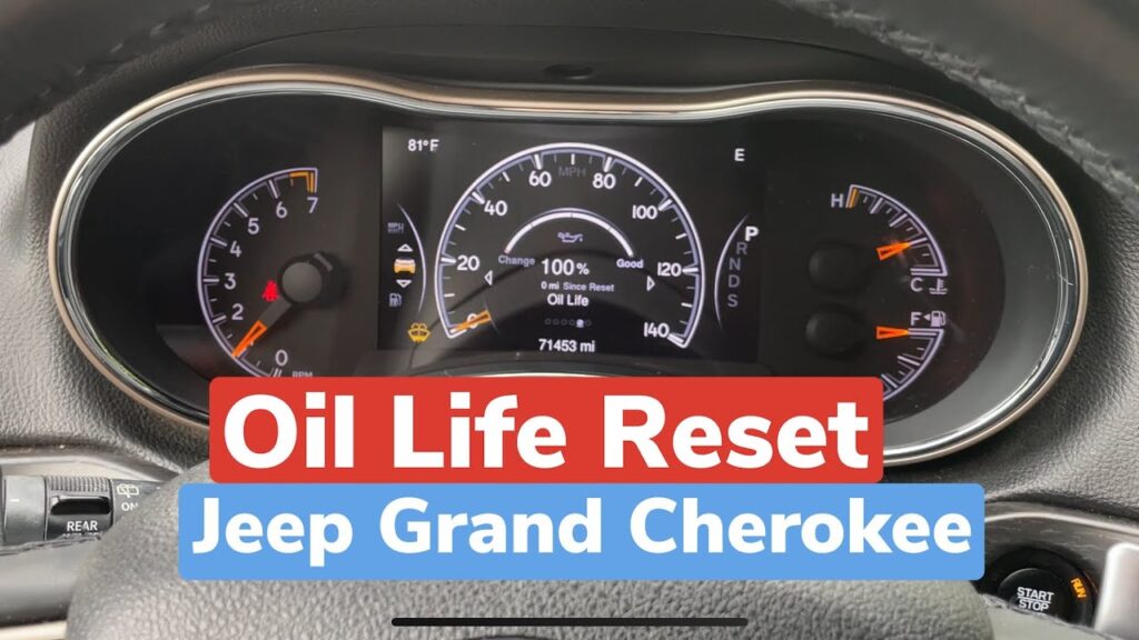 How to Reset Oil Life on Jeep Grand Cherokee 2014: Quick Guide
