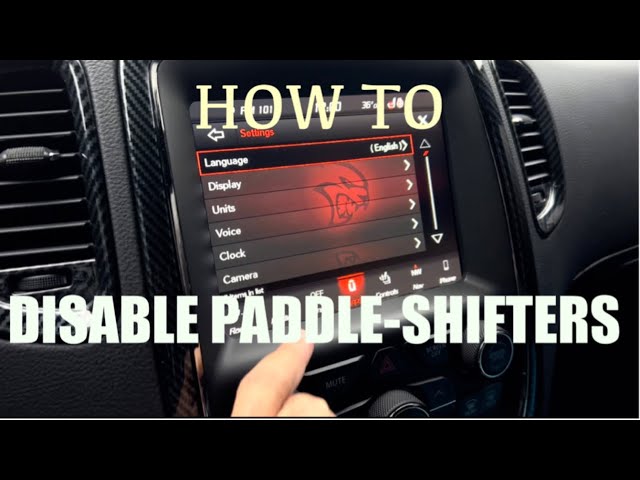 How to Turn off Manual Shift Jeep Grand Cherokee