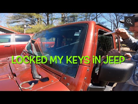 How to Unlock a Jeep With Keys Inside: Quick Solutions
