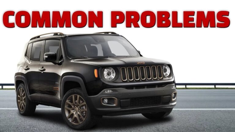 Issues With Jeep Renegade 2017