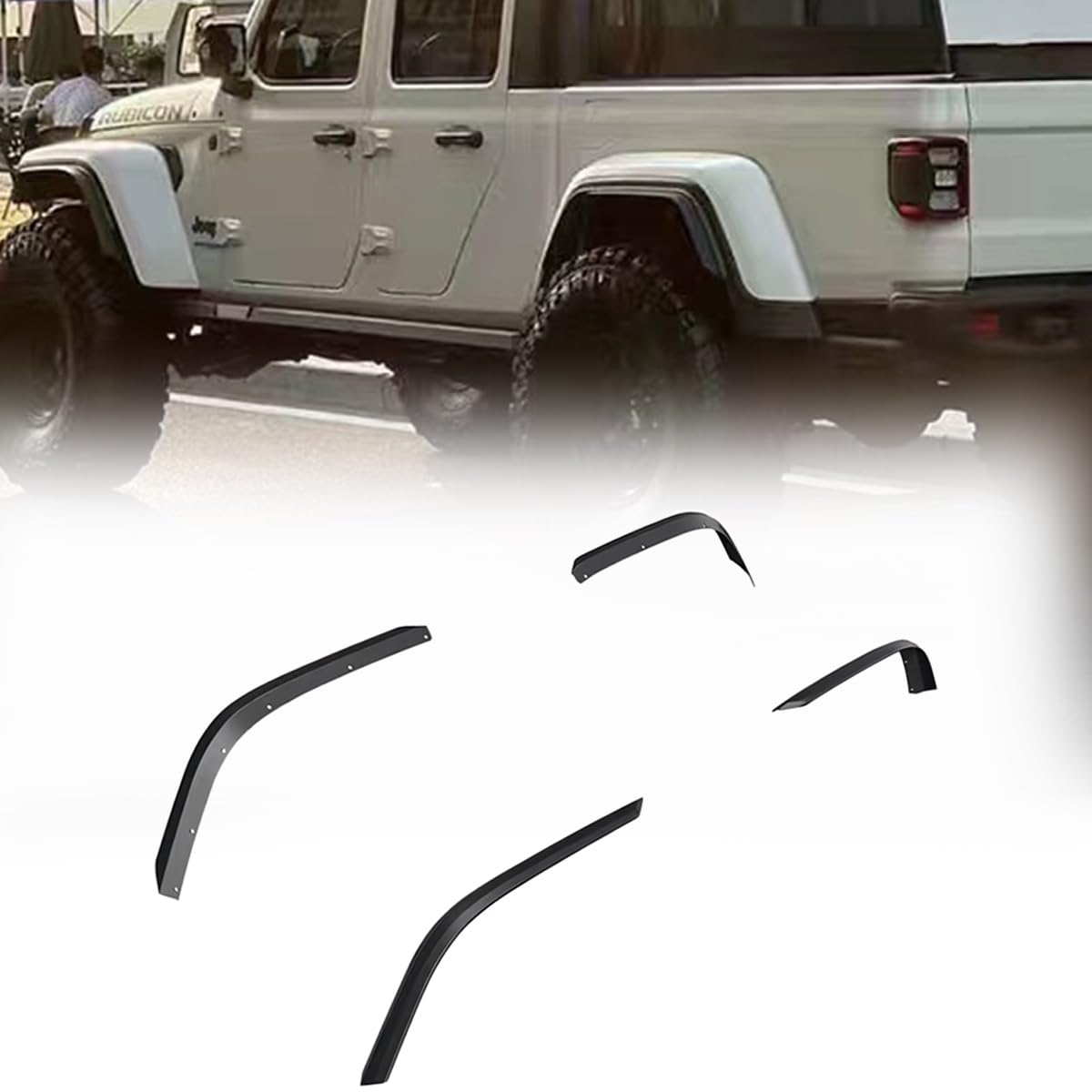 Jeep Gladiator Fender Flare Extensions: Enhance Your Ride