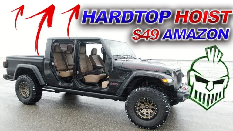 Jeep Gladiator Hard Top Hoist