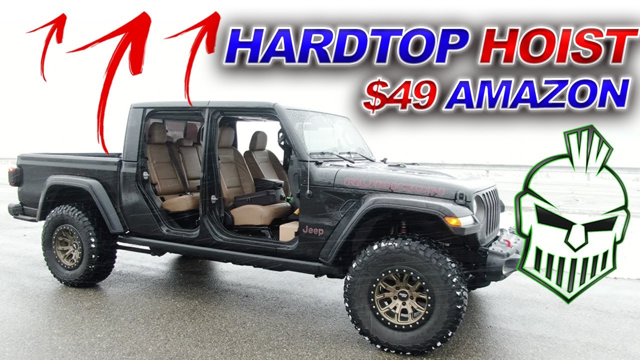 Jeep Gladiator Hard Top Hoist: Effortless Roof Removal