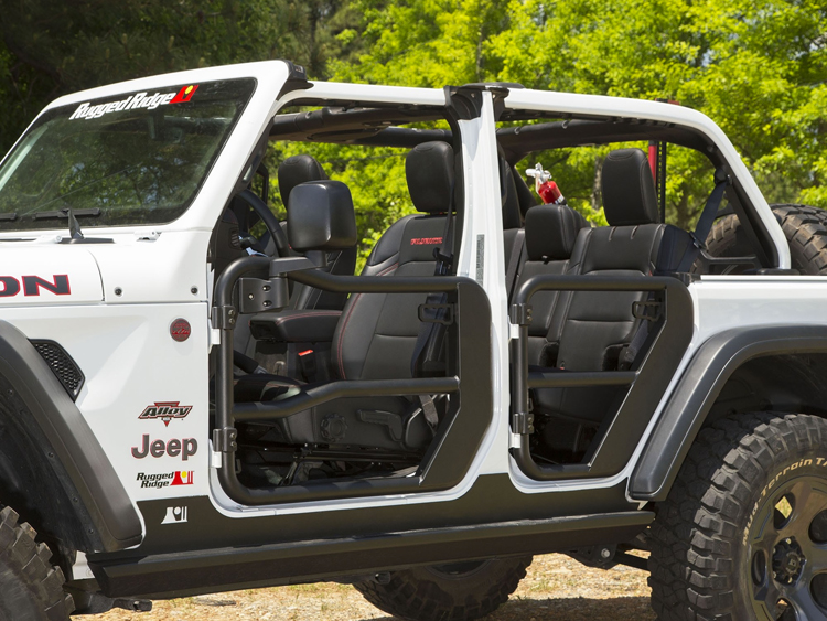 Jeep Gladiator Tube Doors With Mirrors