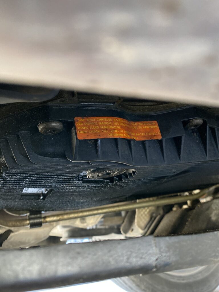 Jeep Grand Cherokee Leaking Transmission Fluid