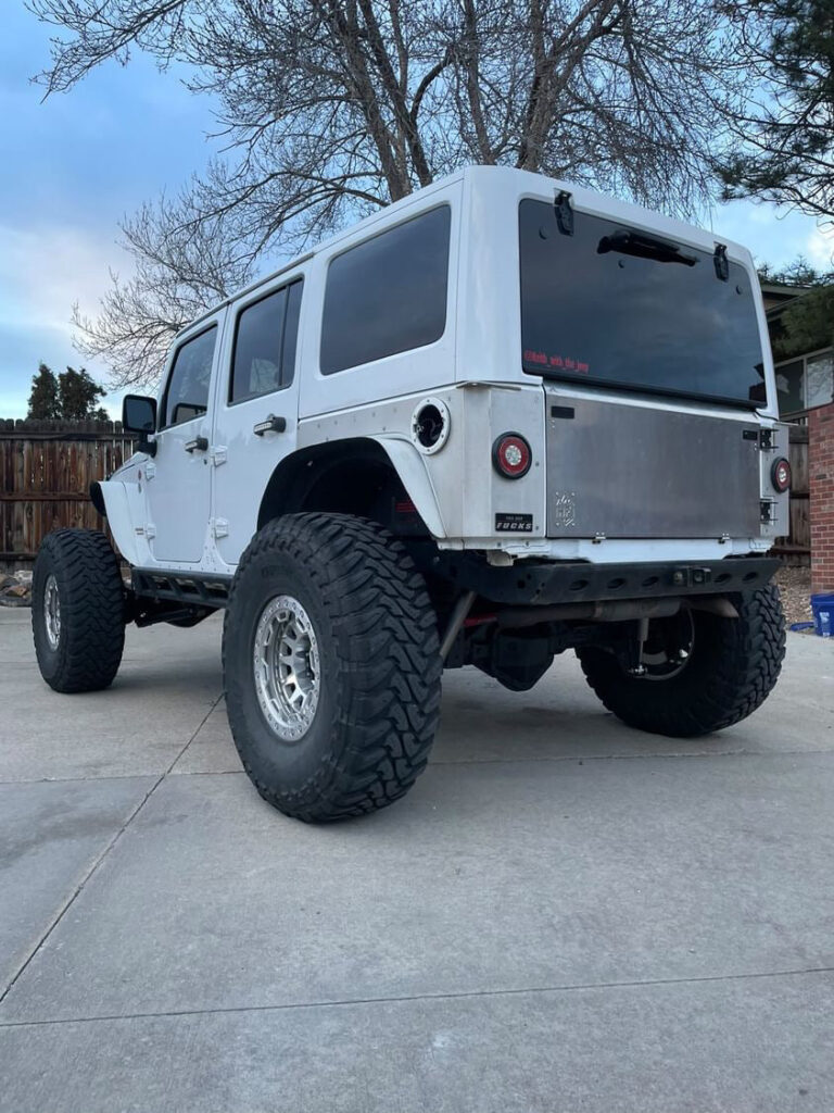 Jeep Jk Drop down Tailgate