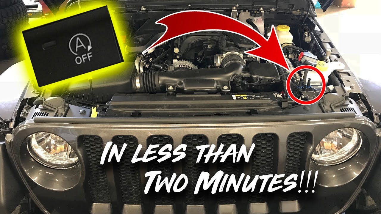 Jeep Jl Auto Start Stop Disable: Simplify Your Ride