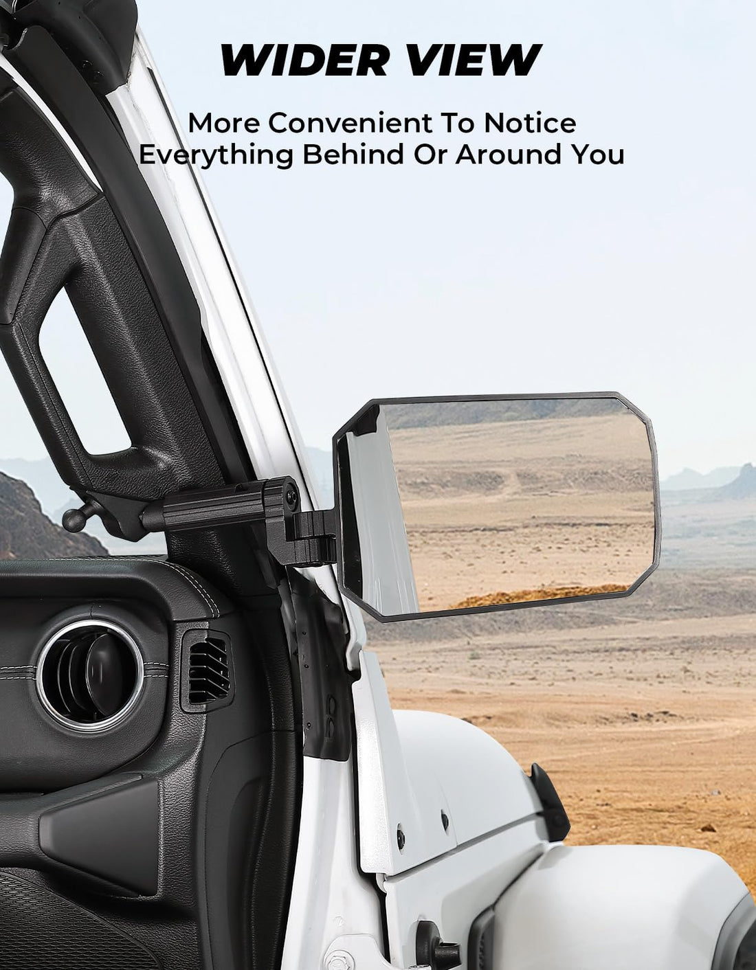 Jeep JL Mirrors Doors Off: Adventure with Style